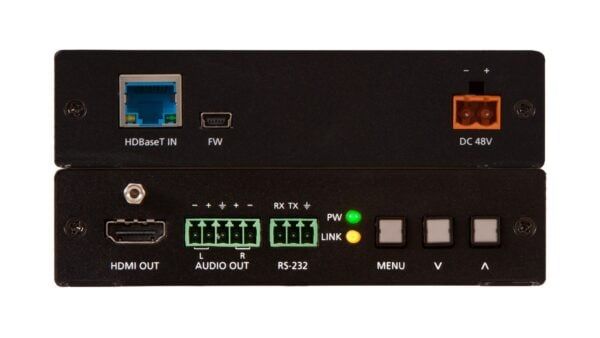 Atlona Technologies Hdbaset Scaler With Hdmi &Amp; Analog Audio Outputs (At-Hdvs-150-Rx)