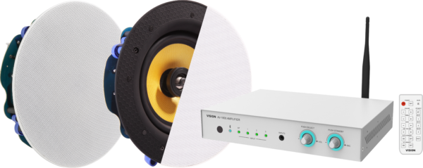 Vision Techconnect - Amp And Ceiling Speakers (Av-1800+Cs-1900)