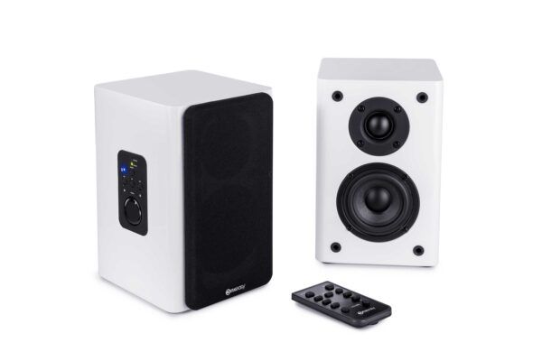 Conxeasy S603 Wall Mount Powered Loudspeakers (White)
