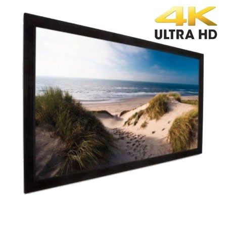 Projecta Fixed Frame Screen 140 X 236 Cm (16:9) With 4K Uhd Fabric 0.9 Gain (Pro-Ff-236-4K).