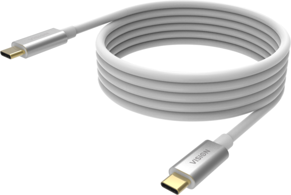 Vision - 4M White Usb-C Cable (Tc 4Musbc)